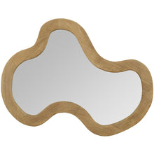 Oblique Oak Mirror