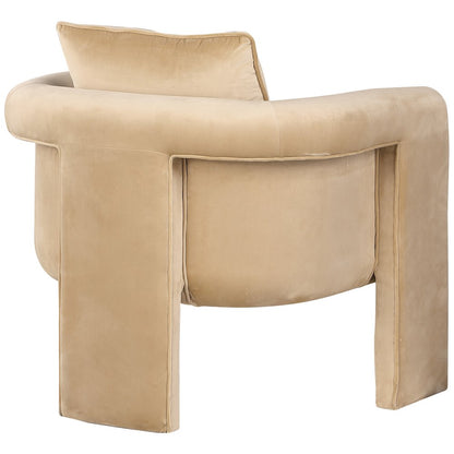 Sloan Camel Velvet Accent Chair