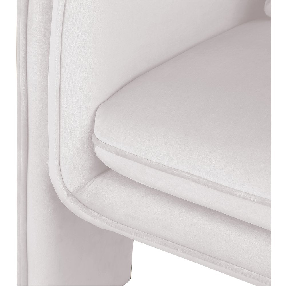 Sloan Cream Velvet Accent Chair