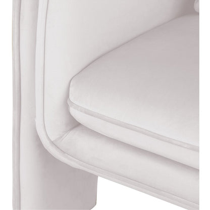 Sloan Cream Velvet Accent Chair