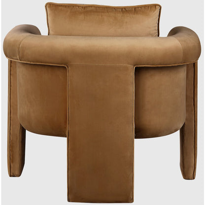 Sloan Saddle Velvet Accent Chair