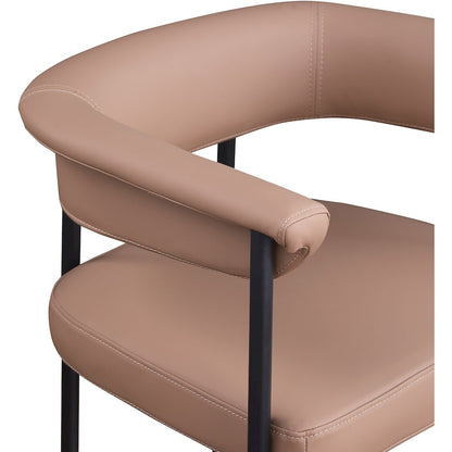 Malin Tan Vegan Leather Counter Stool, Set of 2