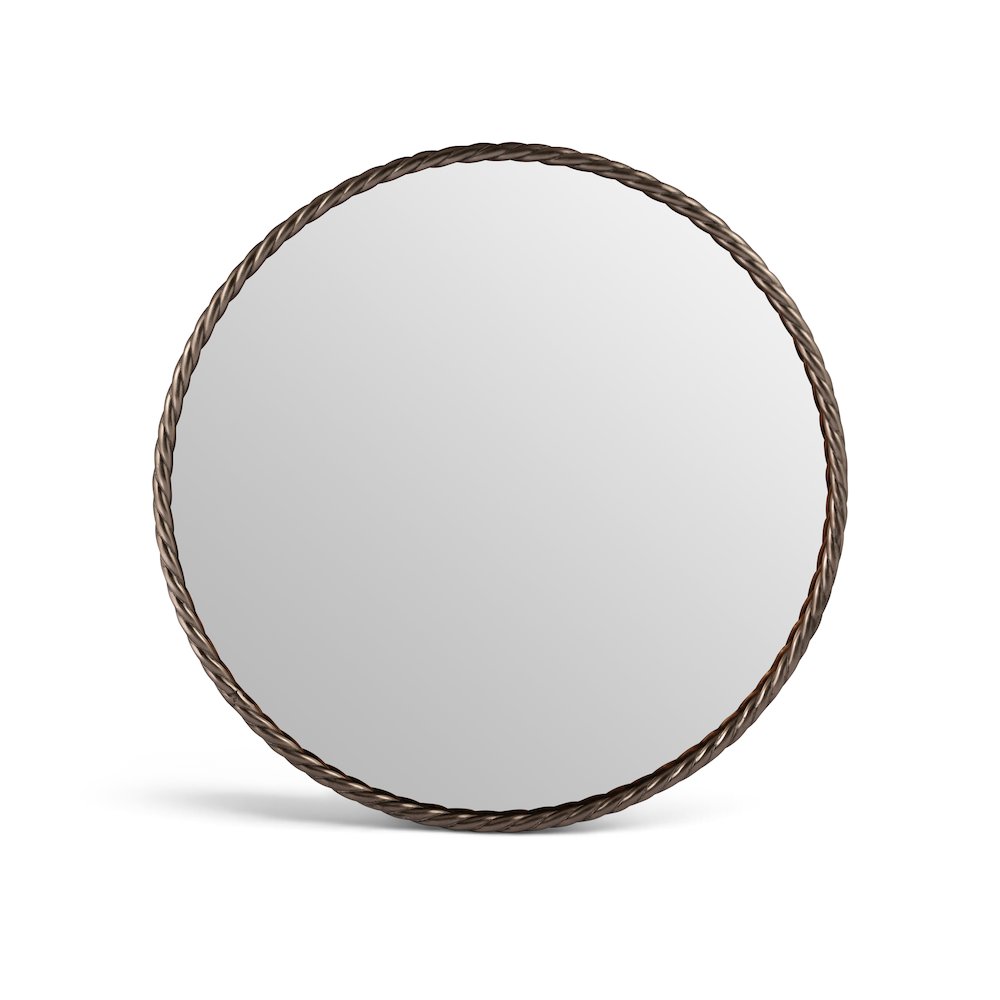 Braida 23.75" Bronze Iron Frame Mirror
