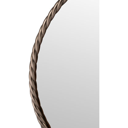 Braida 23.75" Bronze Iron Frame Mirror