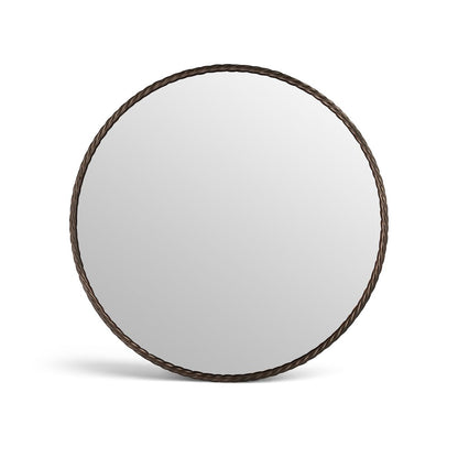 Braida 29.5" Bronze Iron Frame Mirror