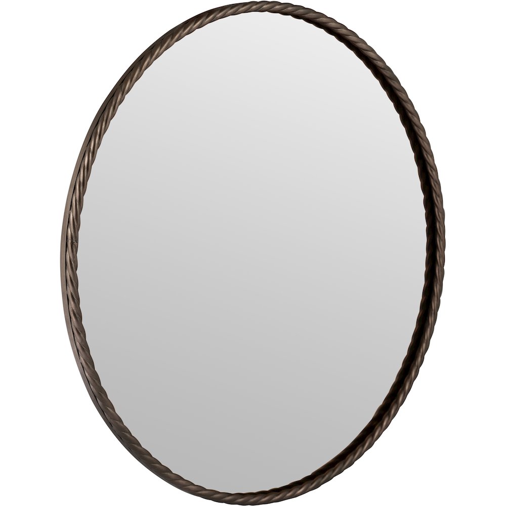 Braida 29.5" Bronze Iron Frame Mirror