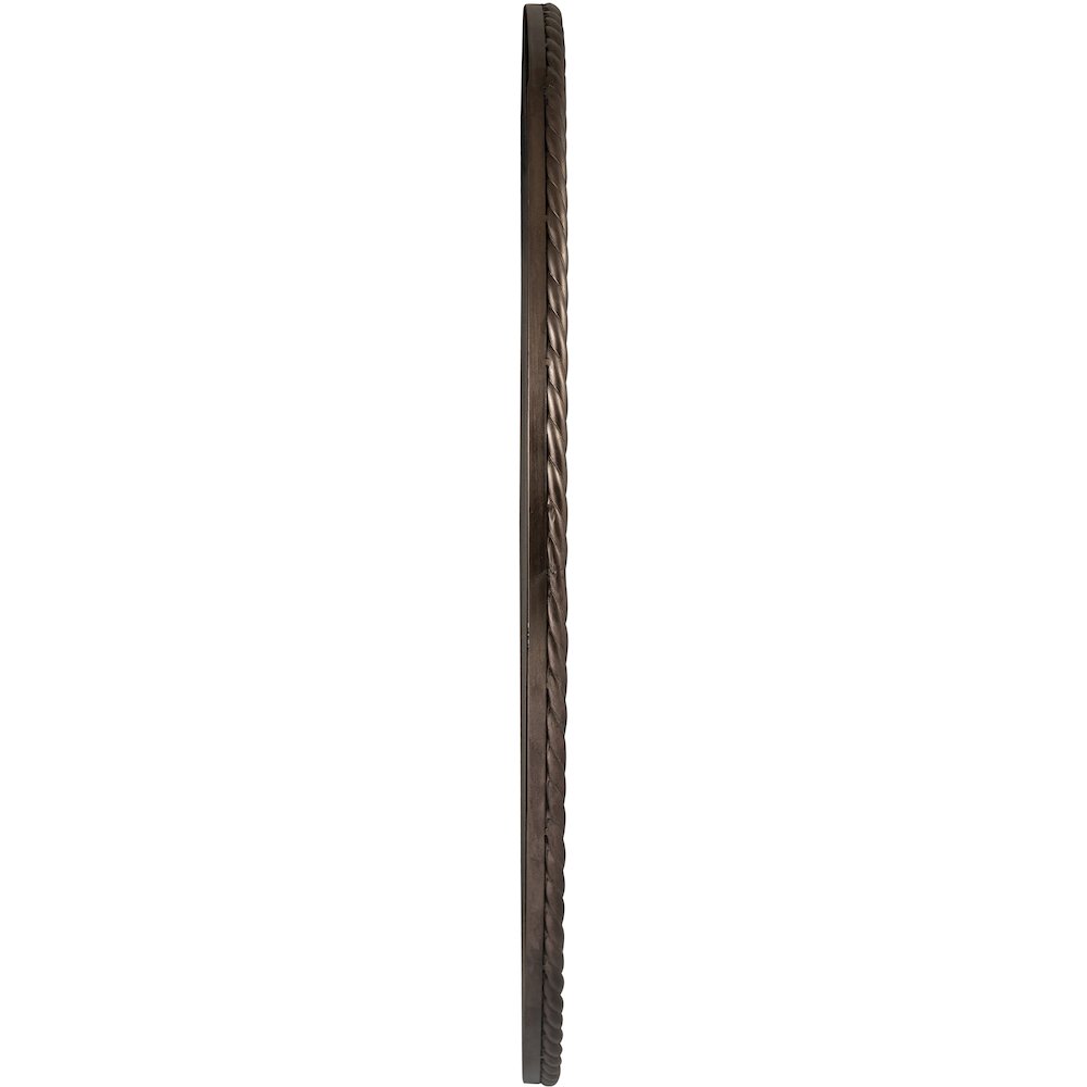 Braida 29.5" Bronze Iron Frame Mirror
