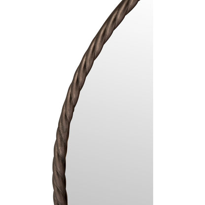 Braida 29.5" Bronze Iron Frame Mirror