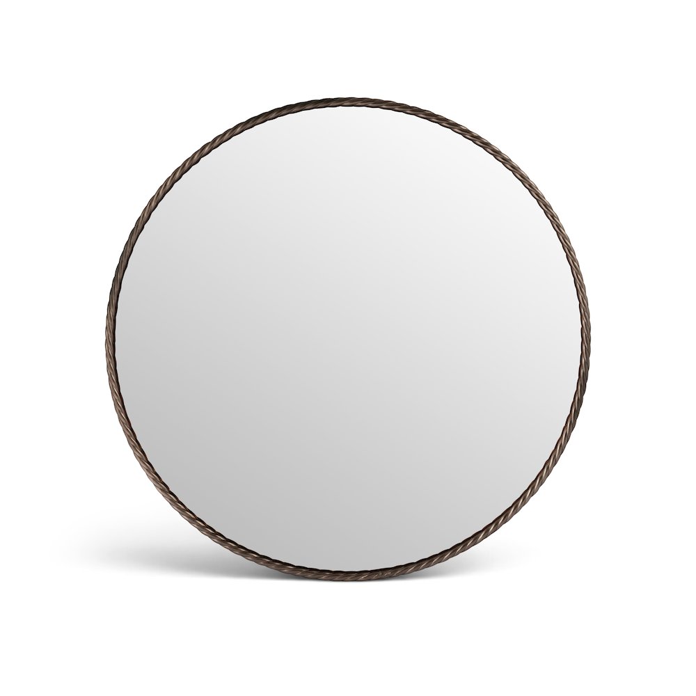 Braida 36" Bronze Iron Frame Mirror
