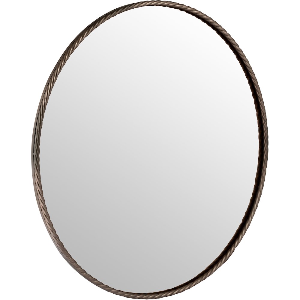 Braida 36" Bronze Iron Frame Mirror