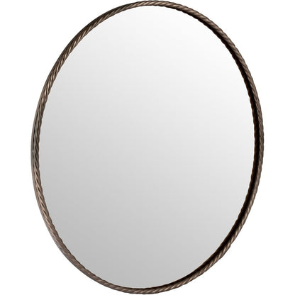 Braida 36" Bronze Iron Frame Mirror