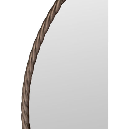 Braida 36" Bronze Iron Frame Mirror