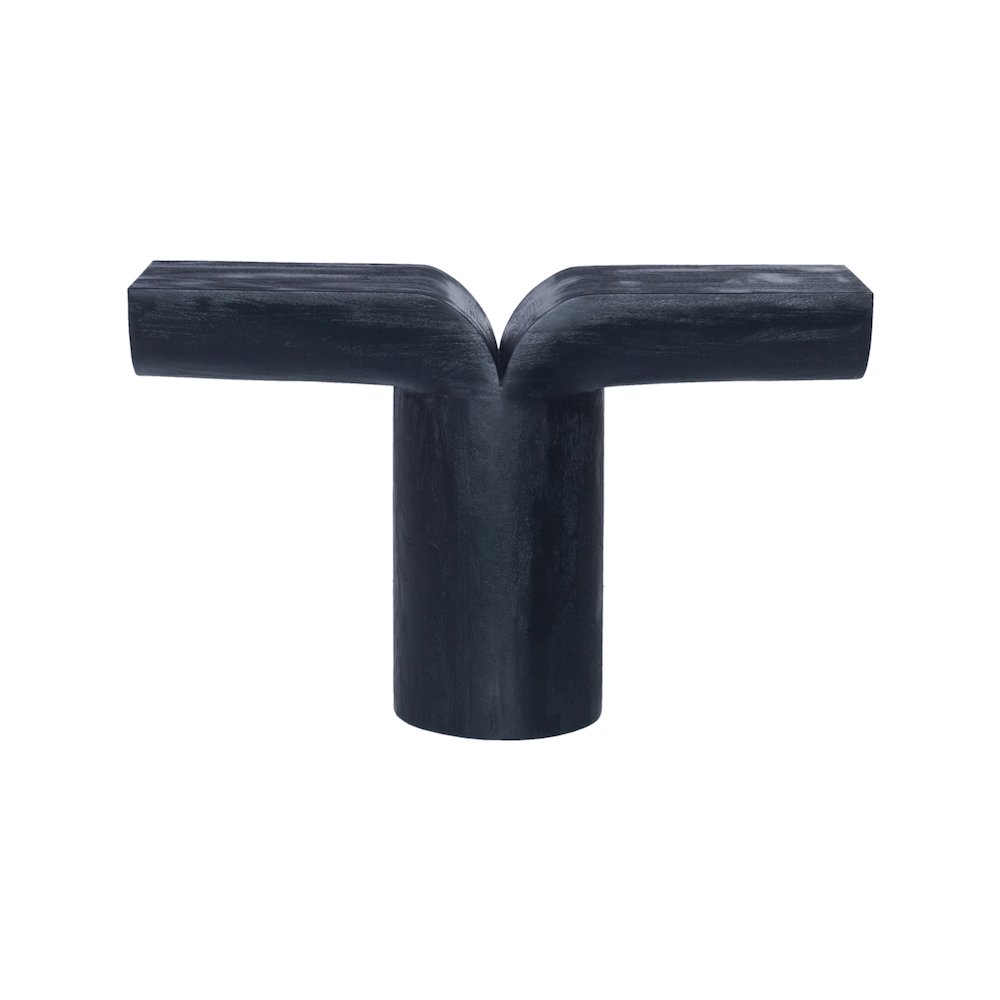 Tee Black Console Table