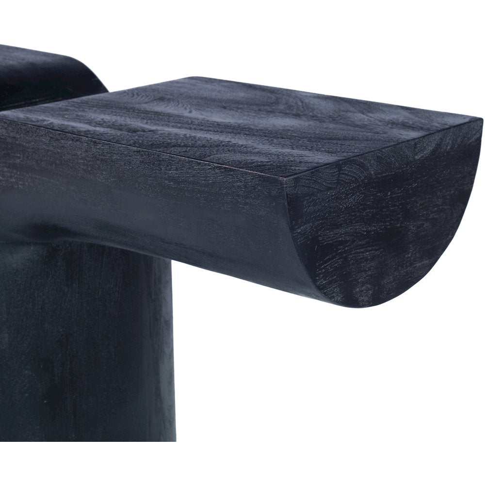 Tee Black Console Table