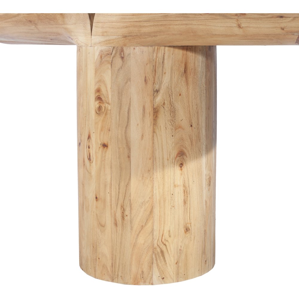 Tee Oak Console Table