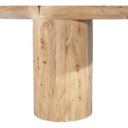 Tee Oak Console Table