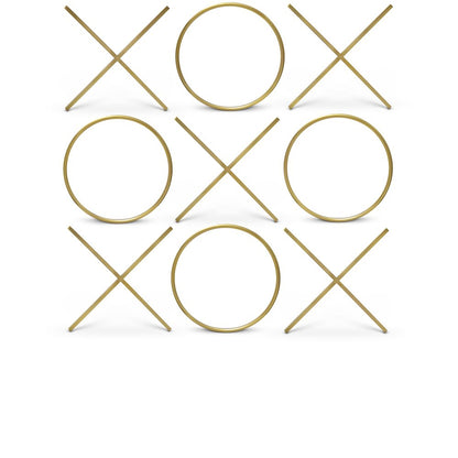 XOXO Gold Stainless Steel Wall Decor