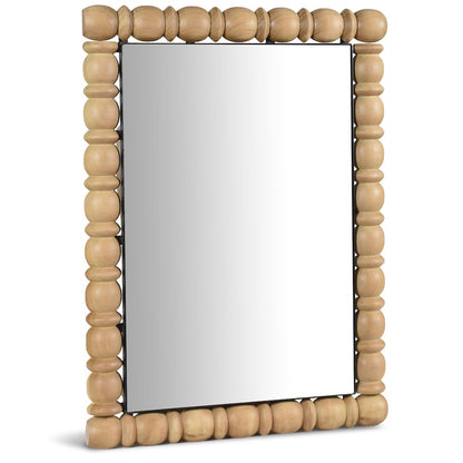 Aubrey Bleached Natural Oak Mirror