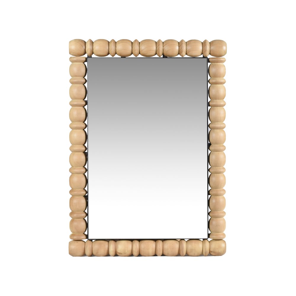 Aubrey Bleached Natural Oak Mirror