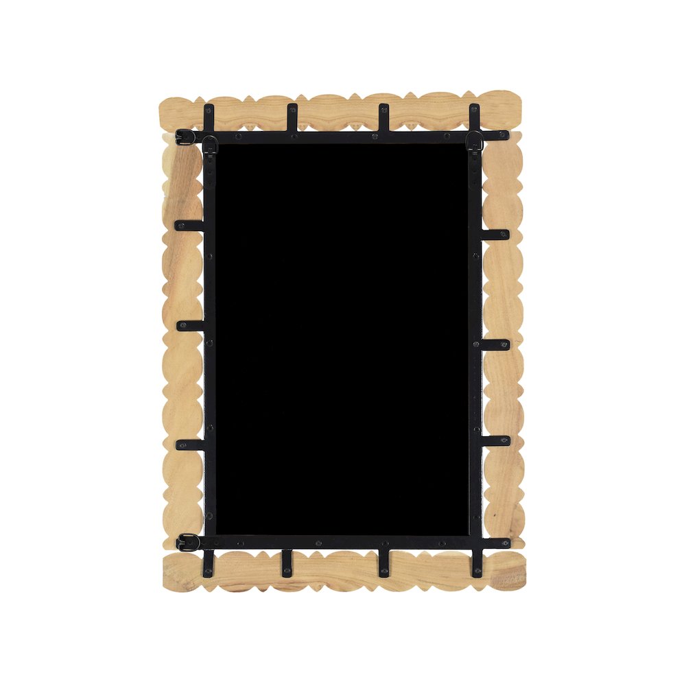 Aubrey Bleached Natural Oak Mirror