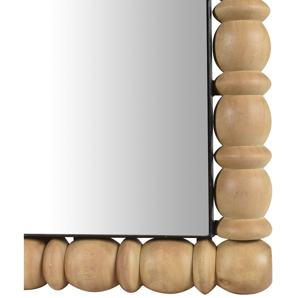 Aubrey Bleached Natural Oak Mirror