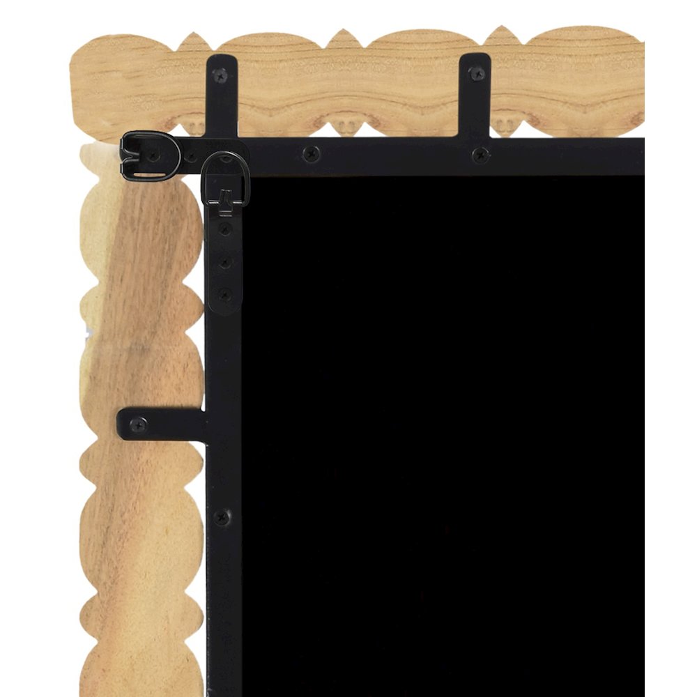Aubrey Bleached Natural Oak Mirror