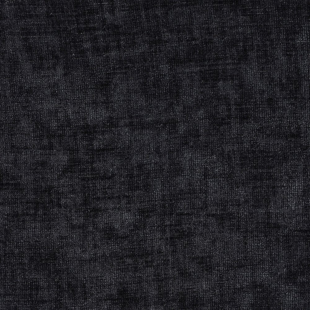 Emmet Black Chenille Fabric Dining Chair / Accent Chair