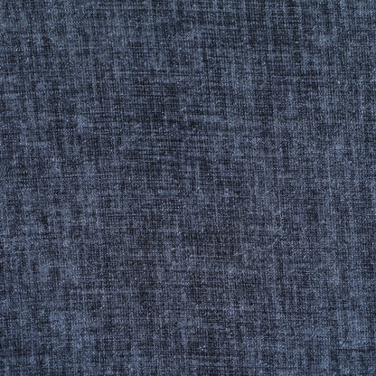 Emmet Navy Chenille Fabric Dining Chair / Accent Chair