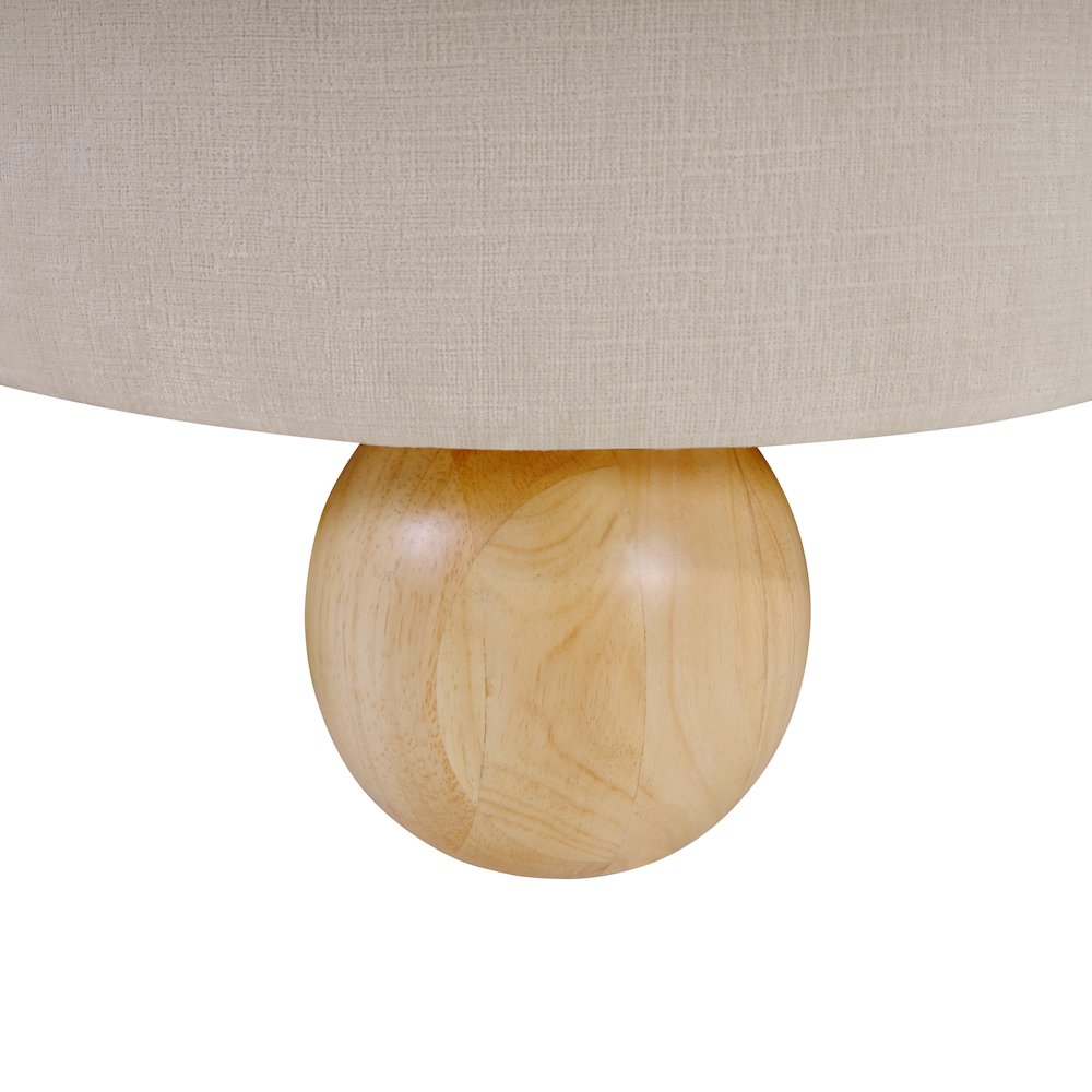 Daphne Beige Chenille Fabric Loveseat
