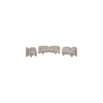 Daphne Beige Chenille Fabric Sofa