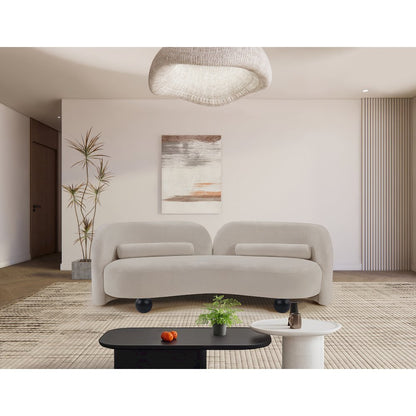 Daphne Beige Chenille Fabric Sofa