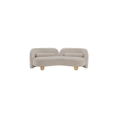 Daphne Beige Chenille Fabric Sofa