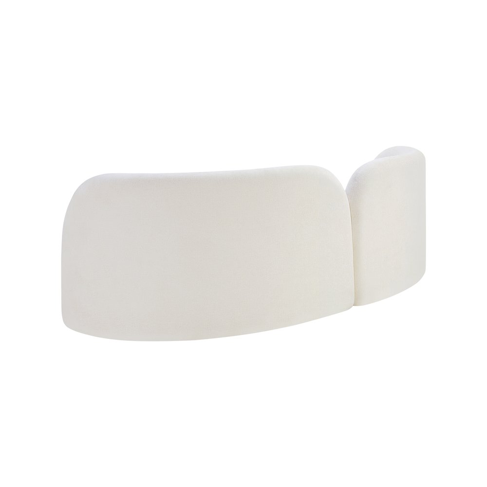 Daphne Cream Chenille Fabric Sofa