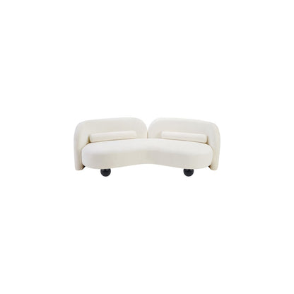 Daphne Cream Chenille Fabric Sofa