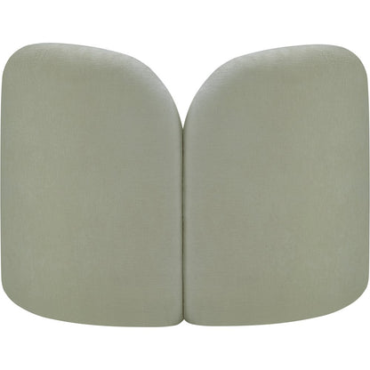 Daphne Mint Chenille Fabric Chair