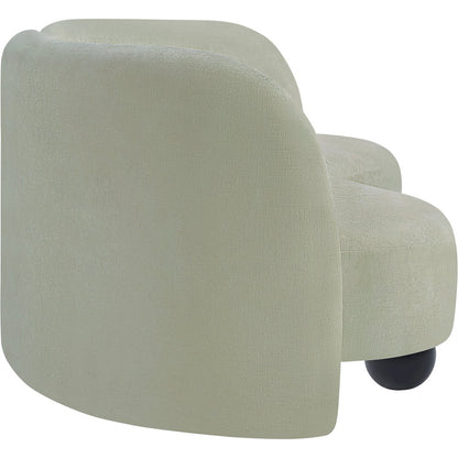 Daphne Mint Chenille Fabric Sofa