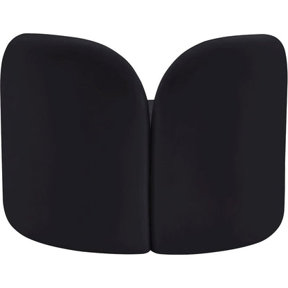 Daphne Black Velvet Chair