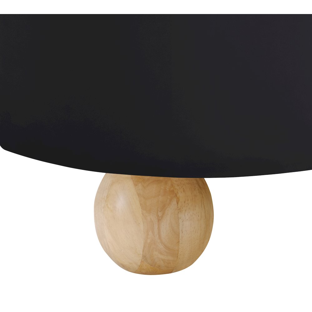 Daphne Black Velvet Sofa