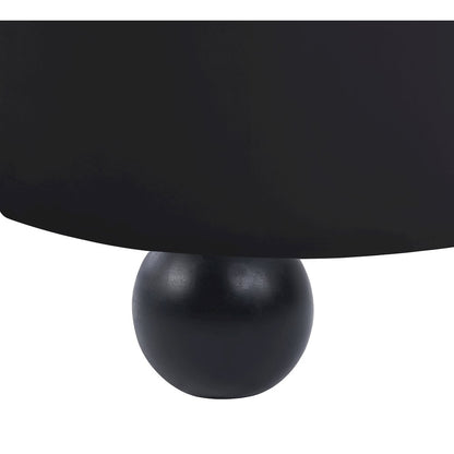 Daphne Black Velvet Sofa