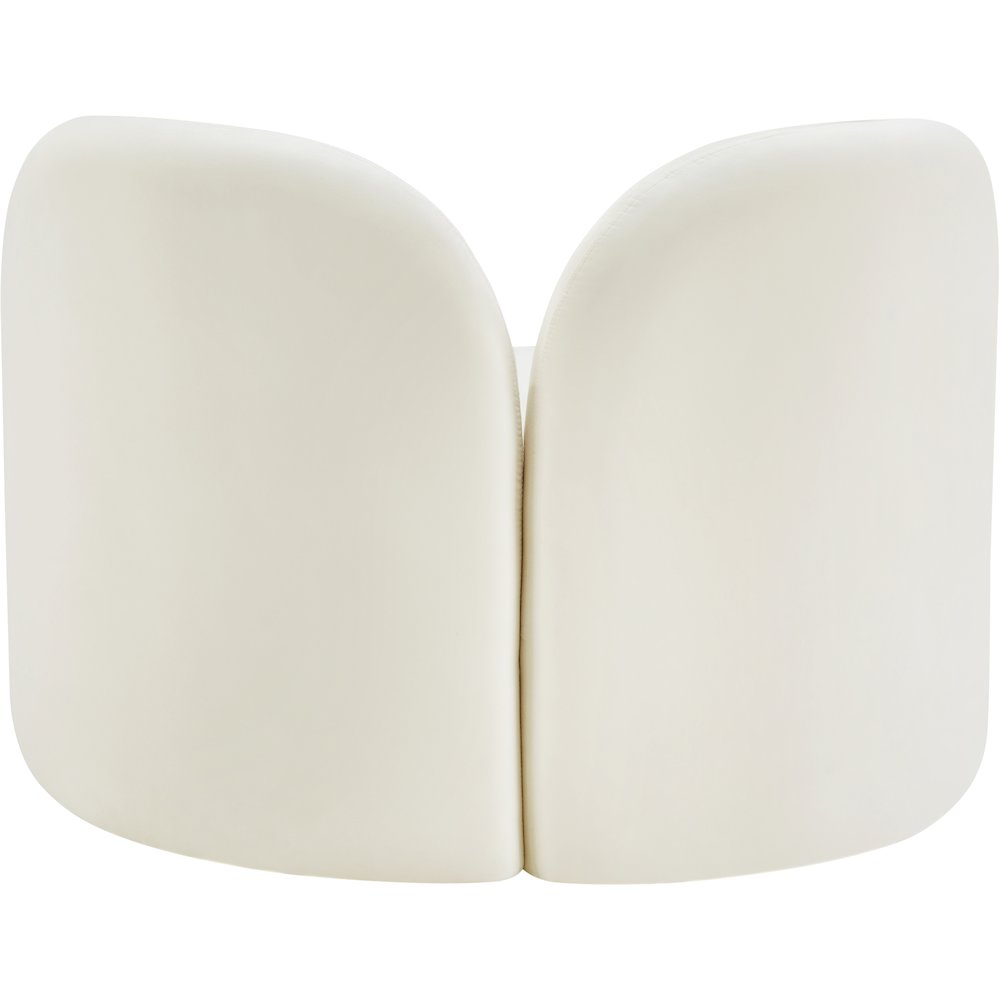 Daphne Cream Velvet Chair