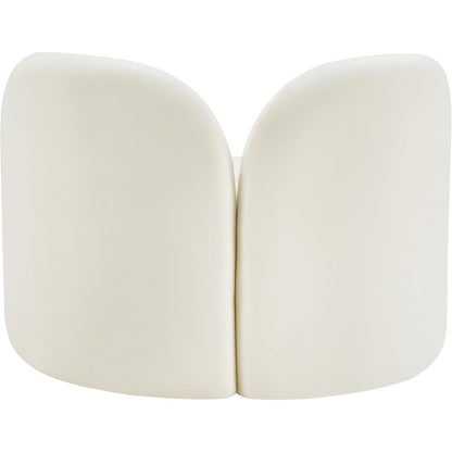Daphne Cream Velvet Chair