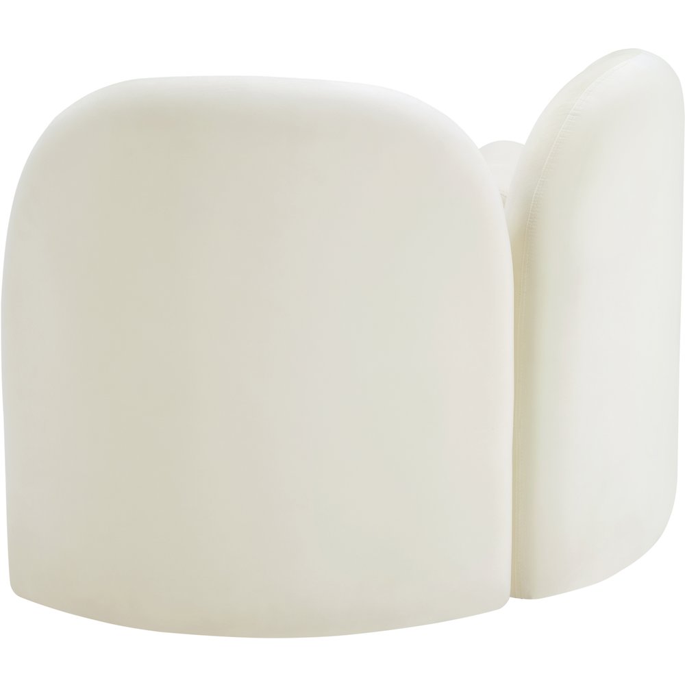 Daphne Cream Velvet Chair