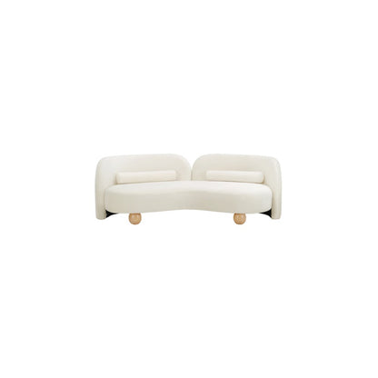 Daphne Cream Velvet Sofa