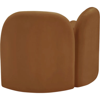 Daphne Saddle Velvet Chair
