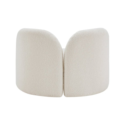 Daphne Cream Boucle Fabric Chair
