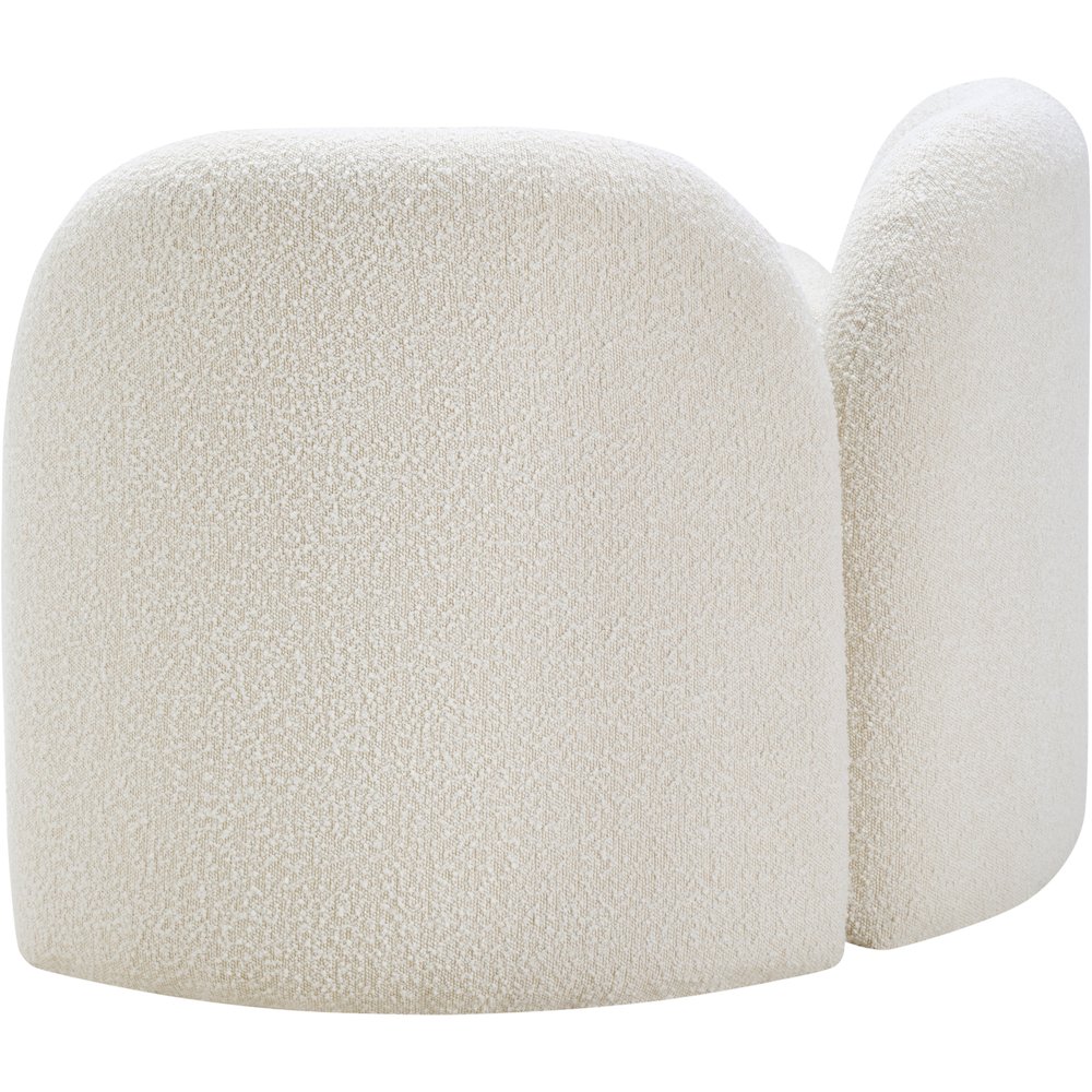 Daphne Cream Boucle Fabric Chair