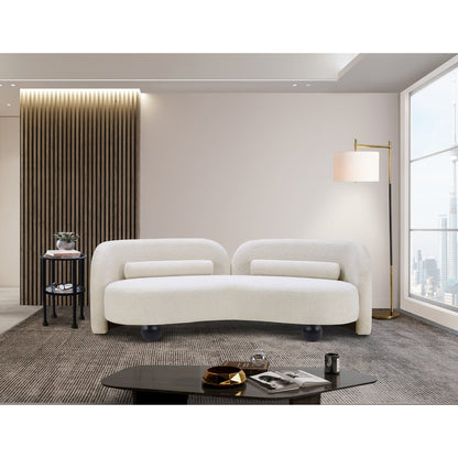 Daphne Cream Boucle Fabric Sofa
