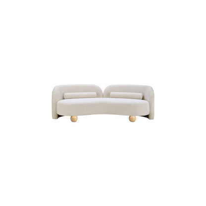 Daphne Cream Boucle Fabric Sofa