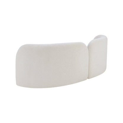 Daphne Cream Boucle Fabric Sofa