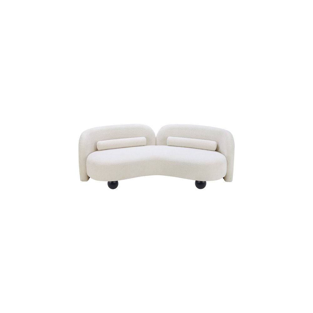 Daphne Cream Boucle Fabric Sofa